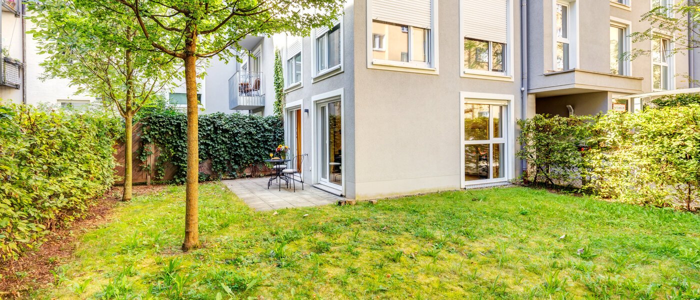 apartamento München Obergiesing 01 jardín 13663