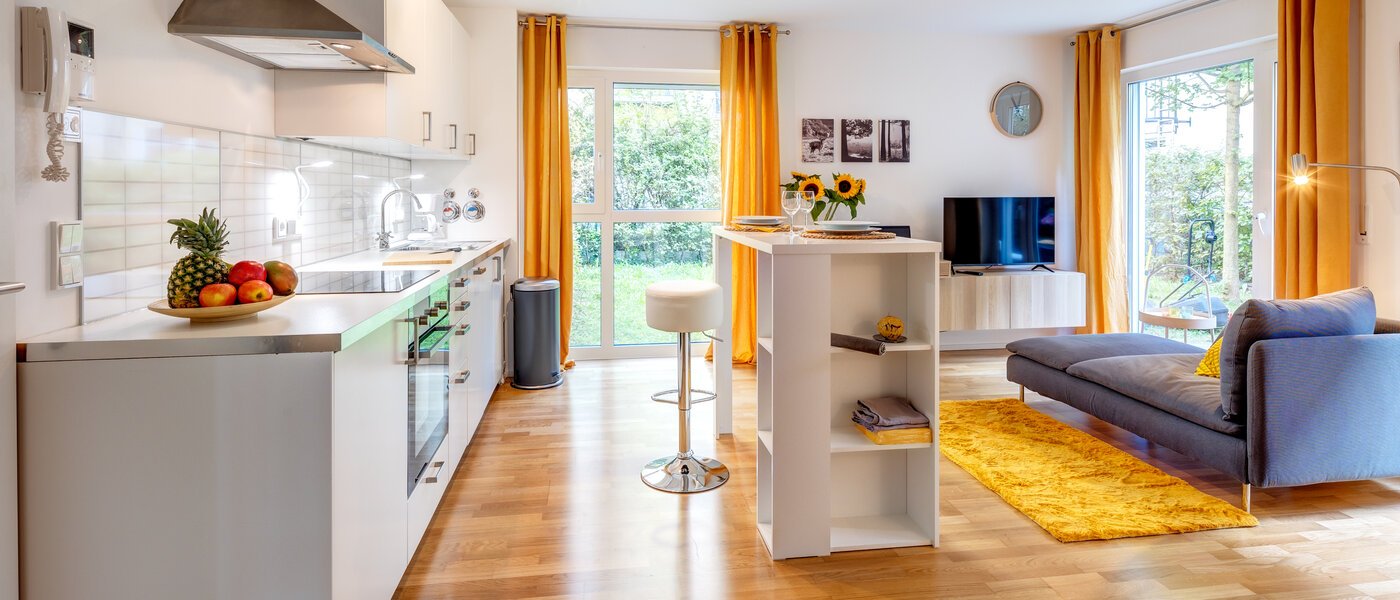 apartamento München Obergiesing 03 zona de día  13663