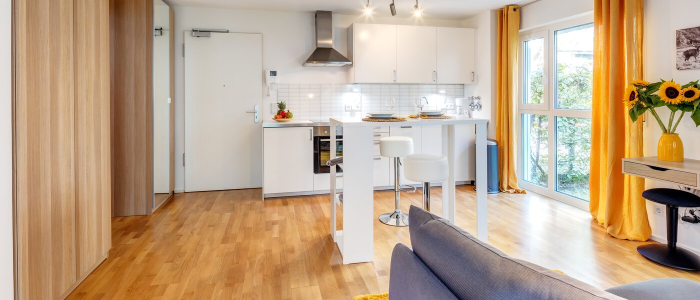 apartamento München Obergiesing 04 zona de día  13663