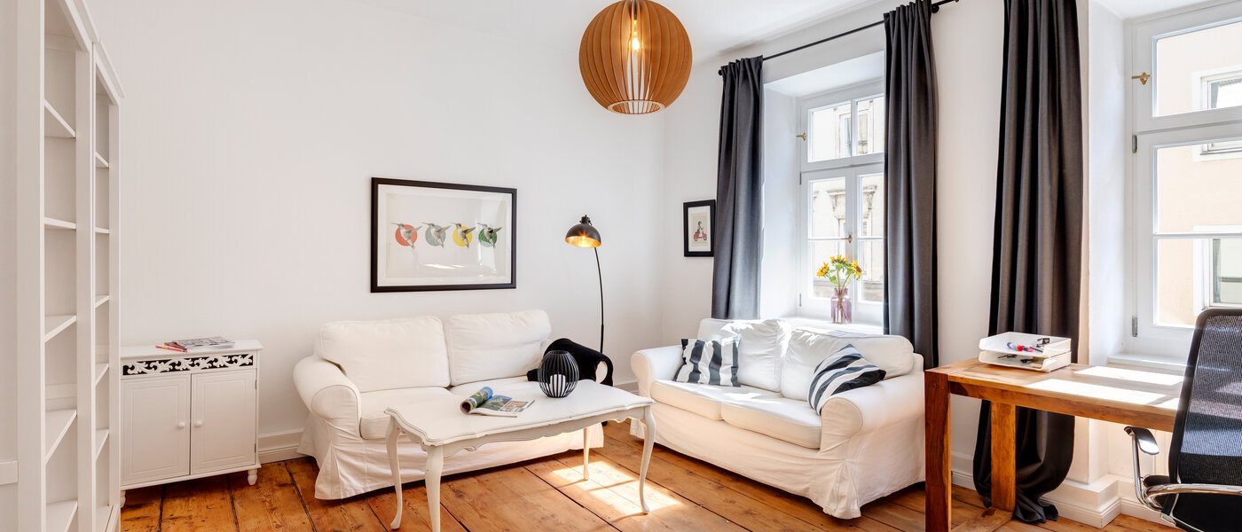 apartamento München Glockenbachviertel 01 zona de día  13665