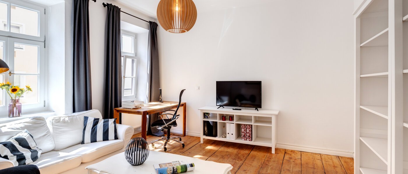 apartamento München Glockenbachviertel 02 zona de día  13665