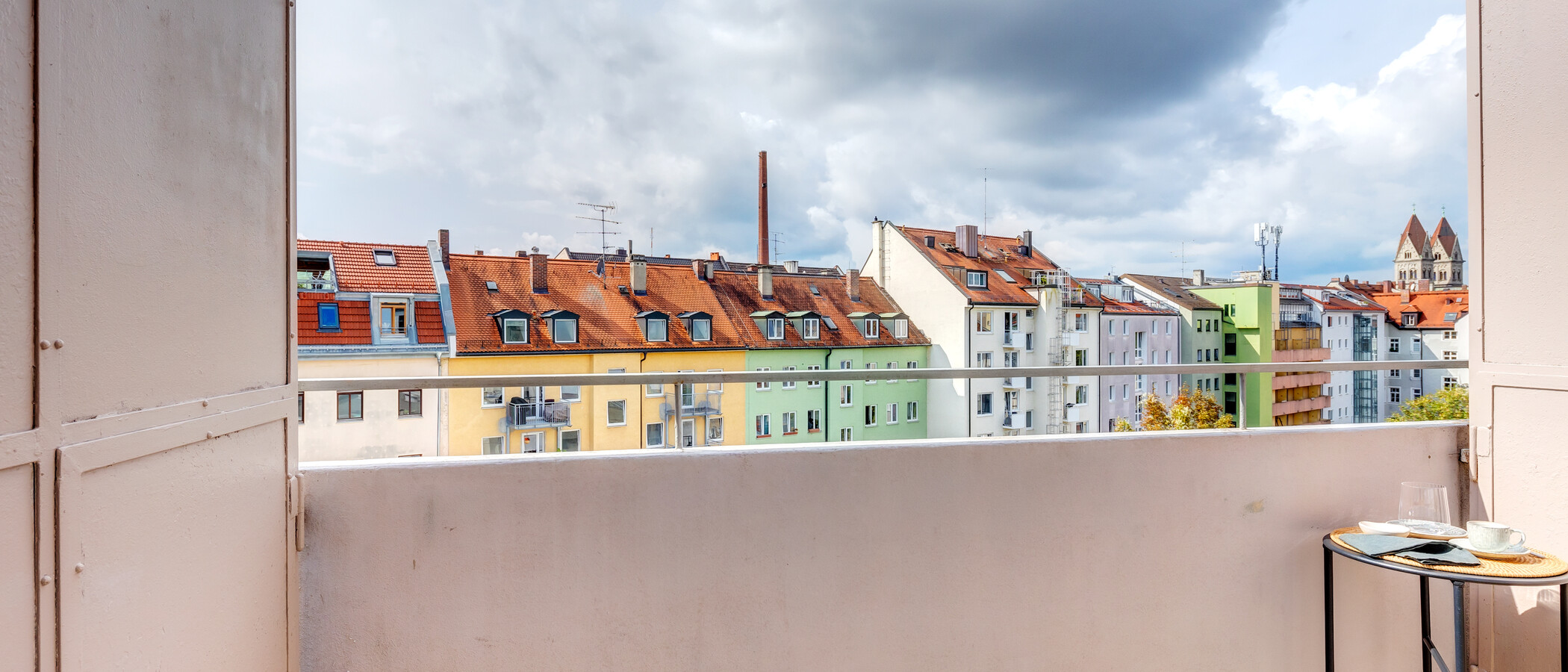 apartamento München Maxvorstadt 02 balcón 13666