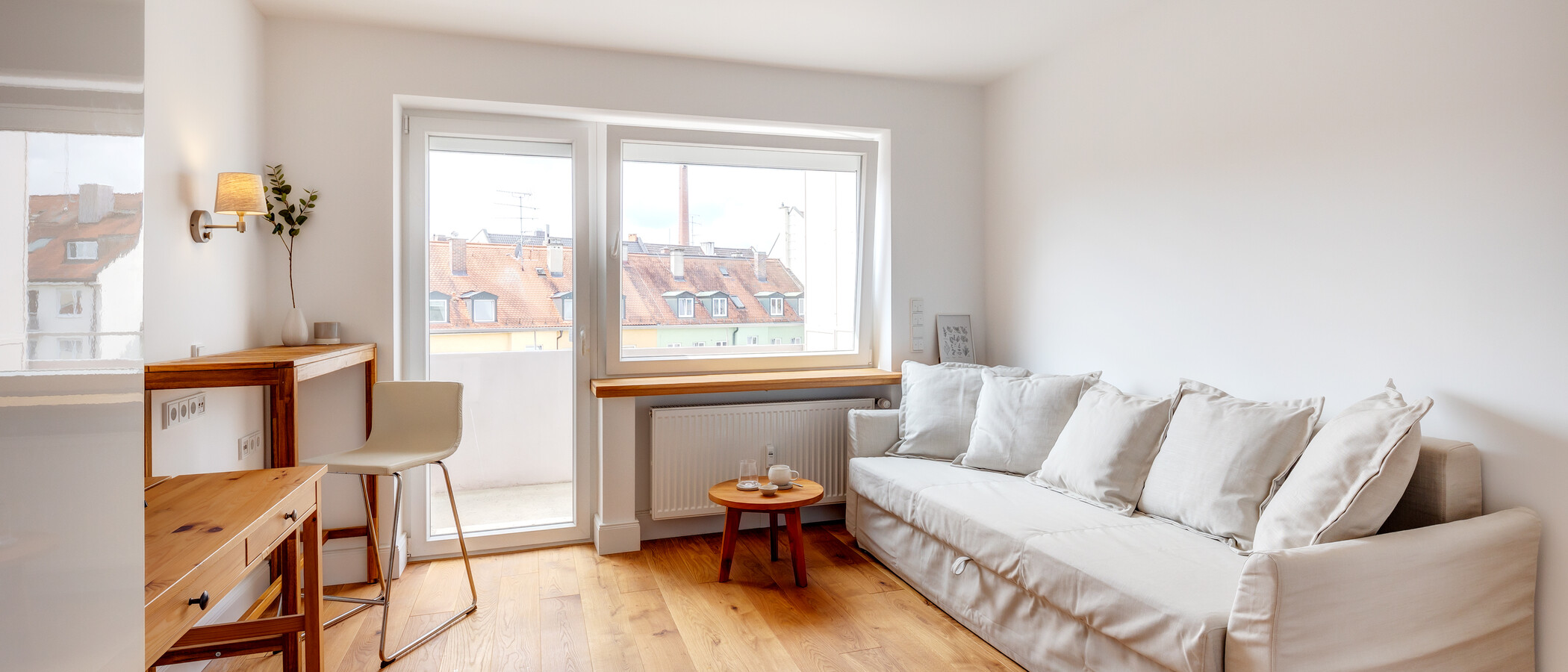 apartamento München Maxvorstadt 01 zona de día  13666
