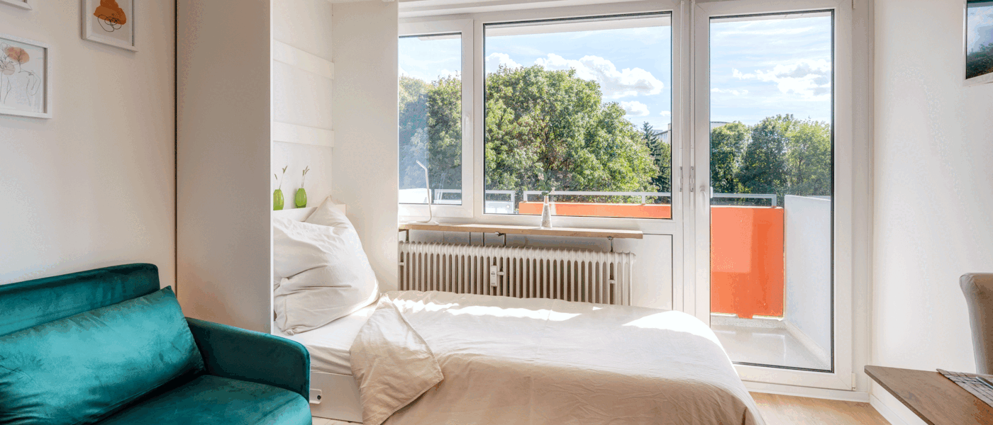 apartamento München Am Hart 01 zona de dormir 13670