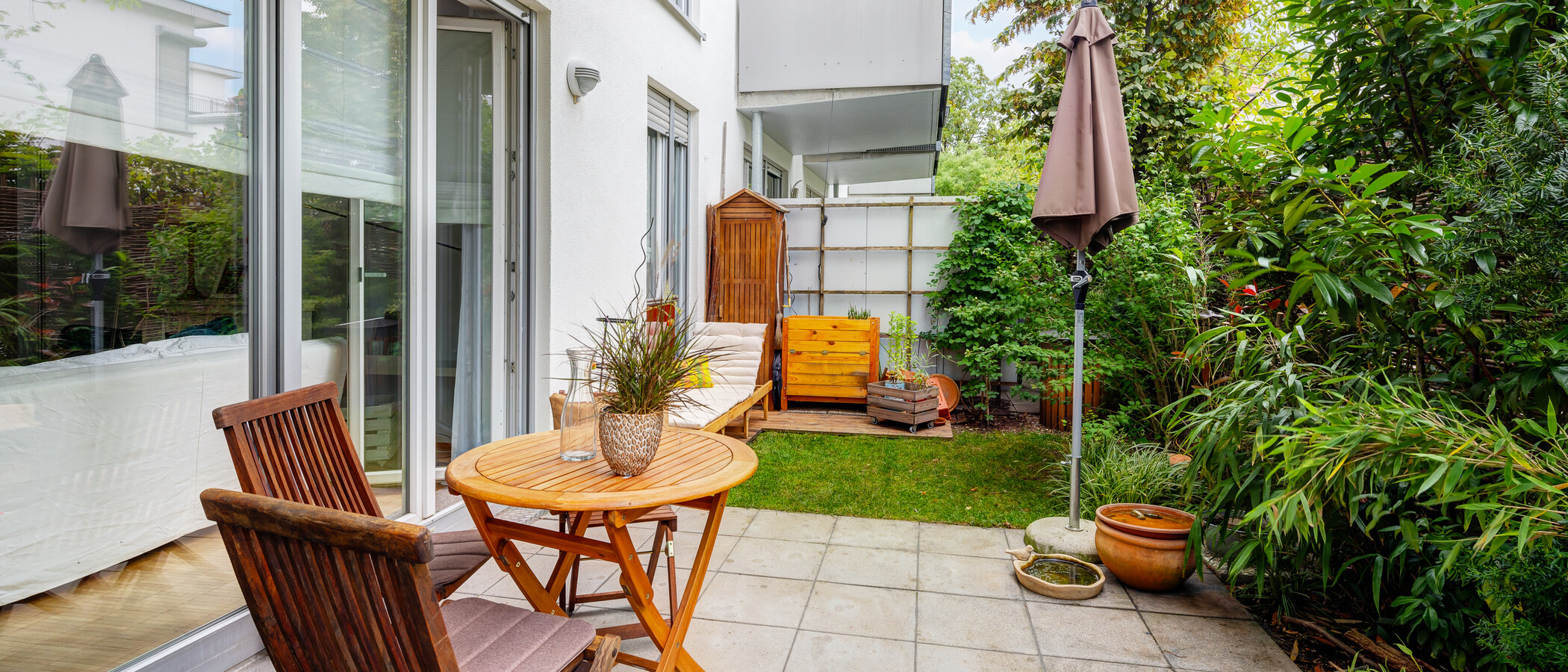 apartamento München Schwabing-West (rund um den Hohenzollernplatz) 01 jardín 13671