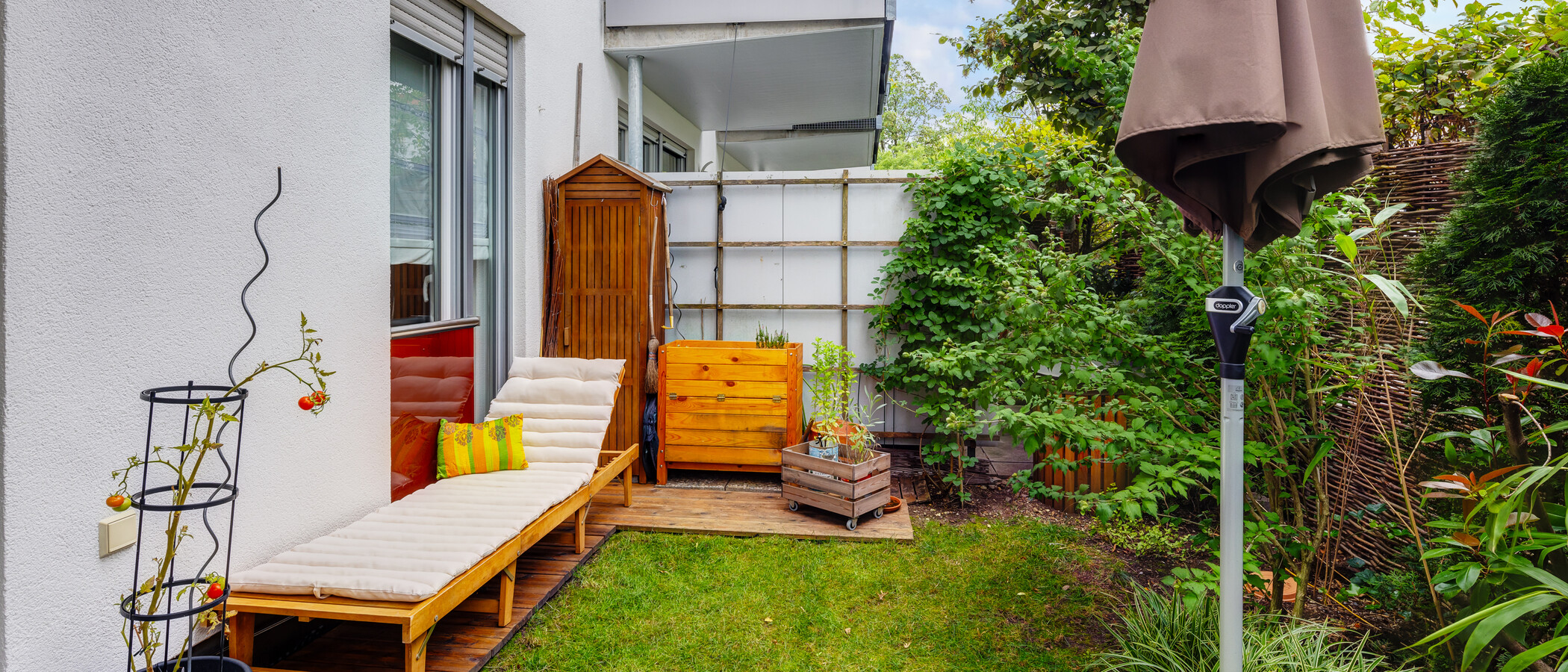 apartamento München Schwabing-West (rund um den Hohenzollernplatz) 02 jardín 13671