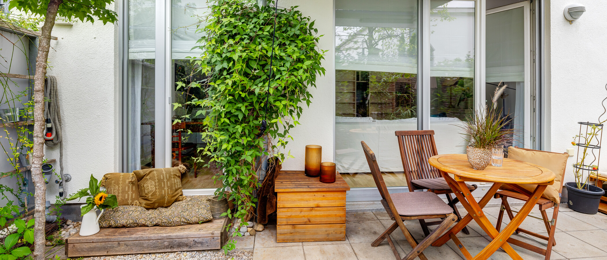 apartamento München Schwabing-West (rund um den Hohenzollernplatz) 02 terraza 13671