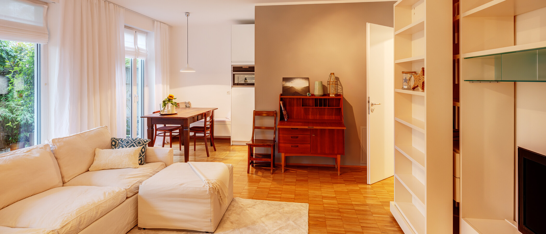 apartamento München Schwabing-West (rund um den Hohenzollernplatz) 04 zona de día  13671