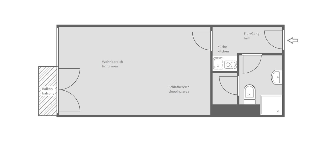 apartamento Unterschleißheim 01 plano 13675