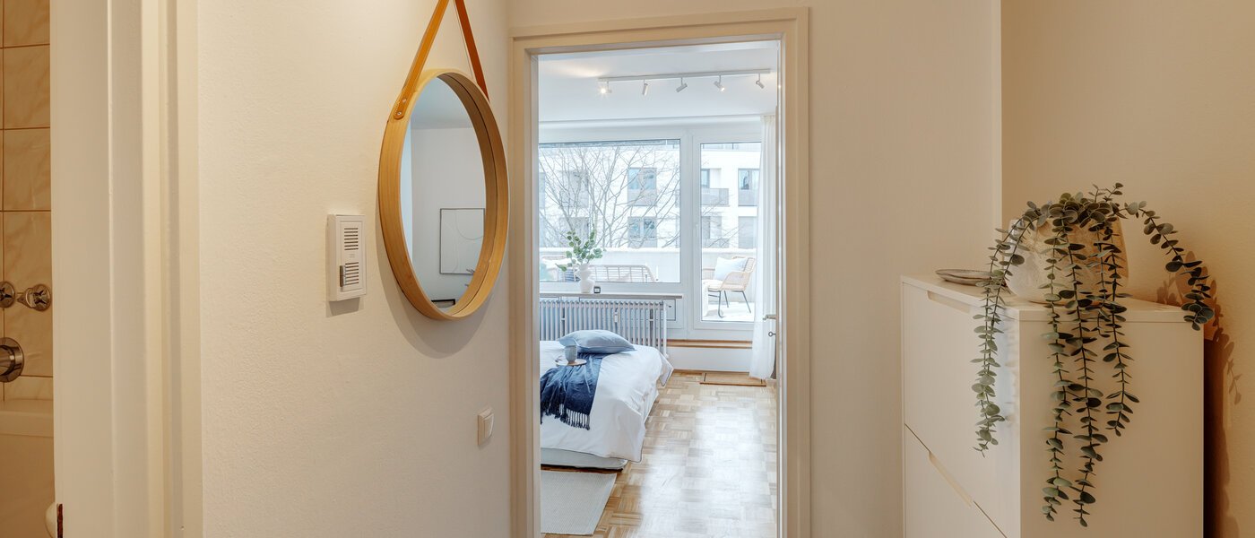 ático con terraza München Pasing 03 pasillo 13685