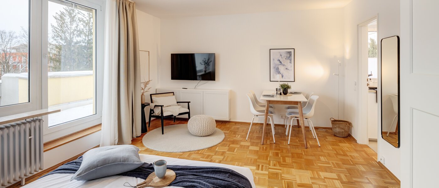 ático con terraza München Pasing 03 zona de dormir 13685