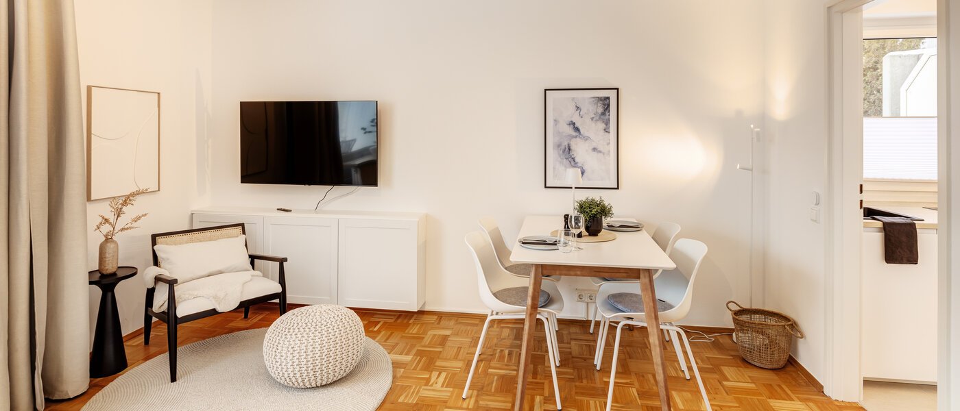 ático con terraza München Pasing 02 zona de día  13685