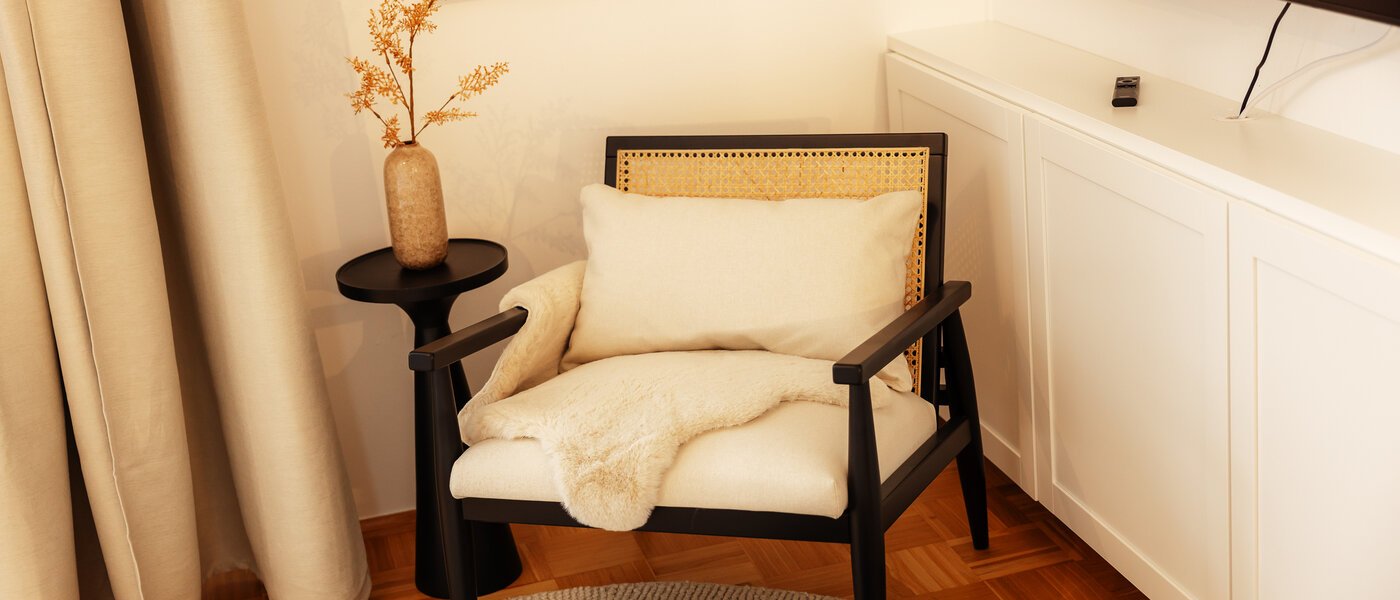 ático con terraza München Pasing 03 zona de día  13685