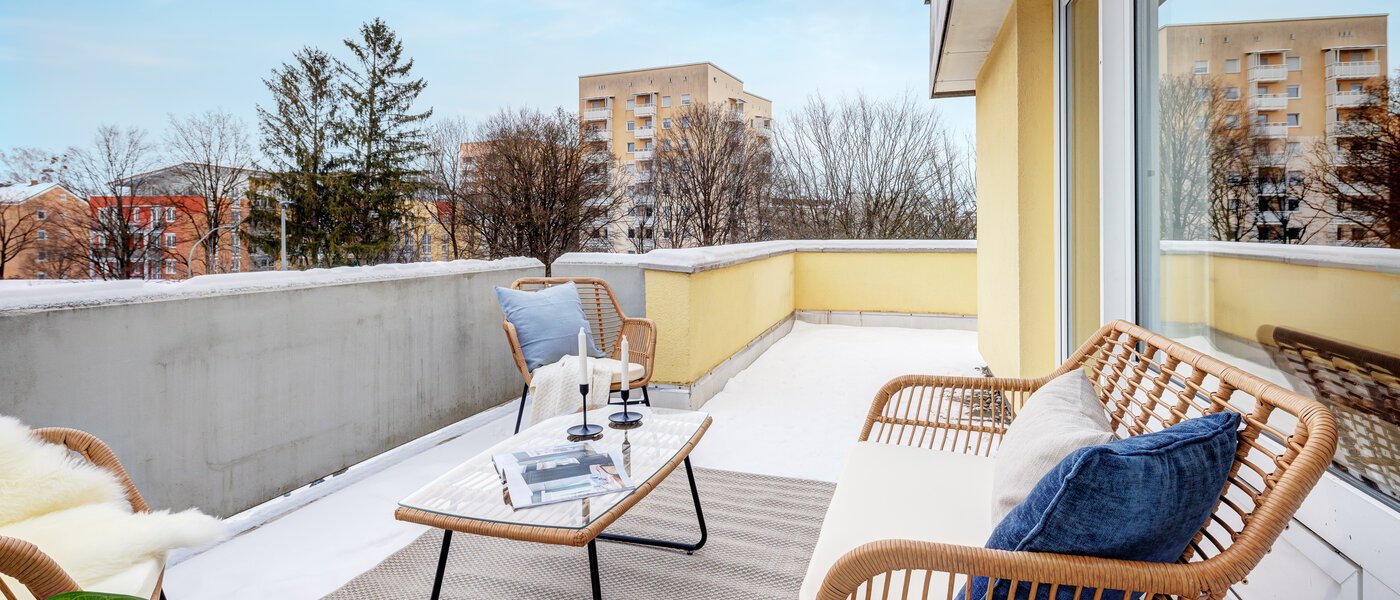 ático con terraza München Pasing 03 azotea 13685