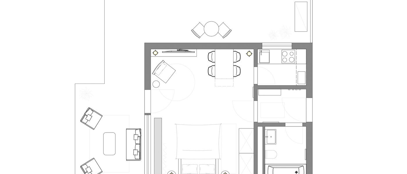 ático con terraza München Pasing 01 plano 13685