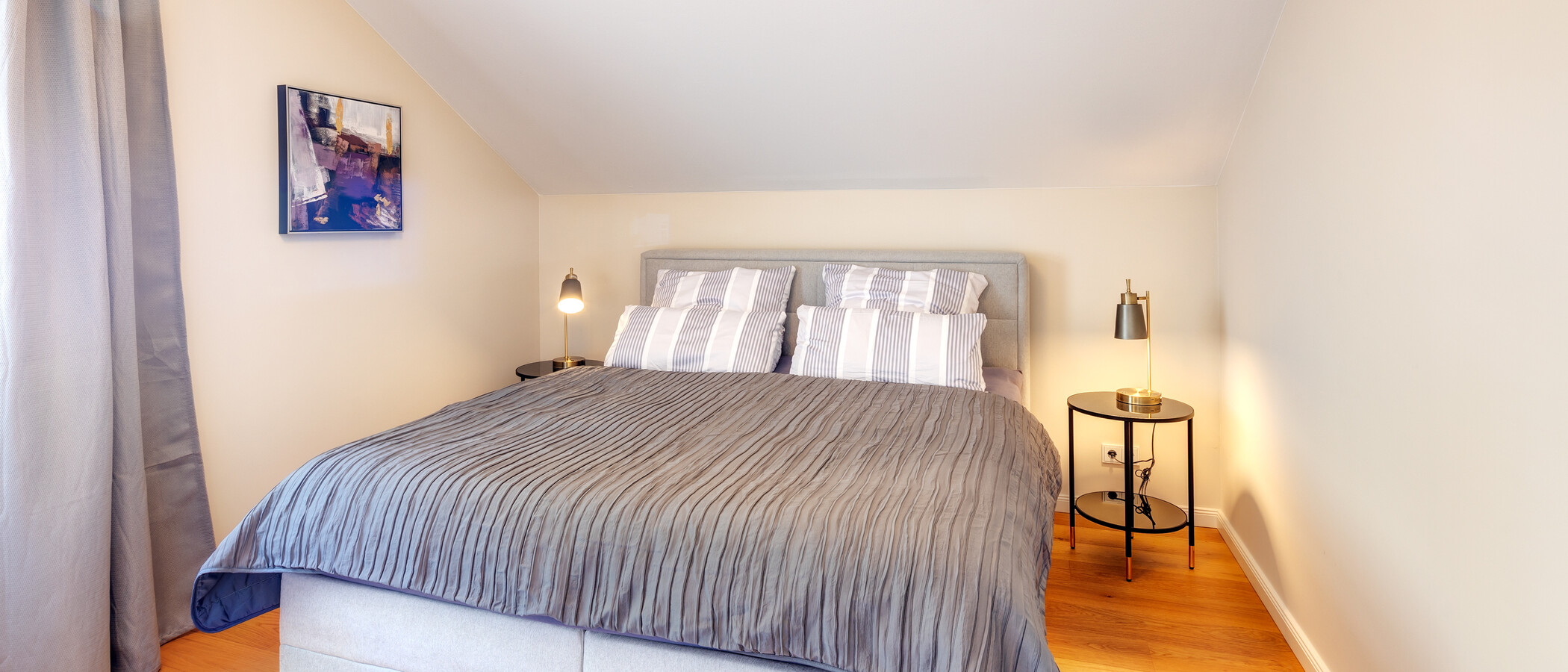 ático con terraza München Solln 01 dormitorio 13689