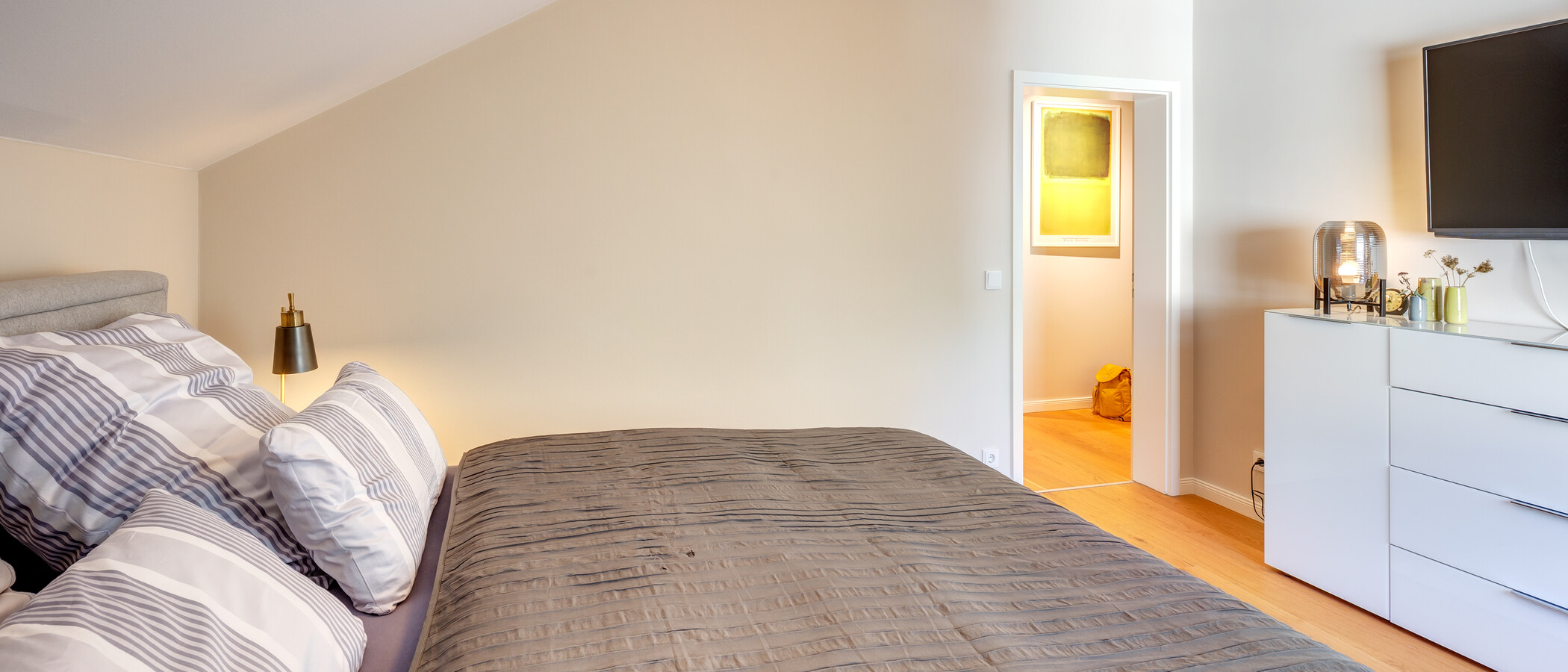 ático con terraza München Solln 04 dormitorio 13689