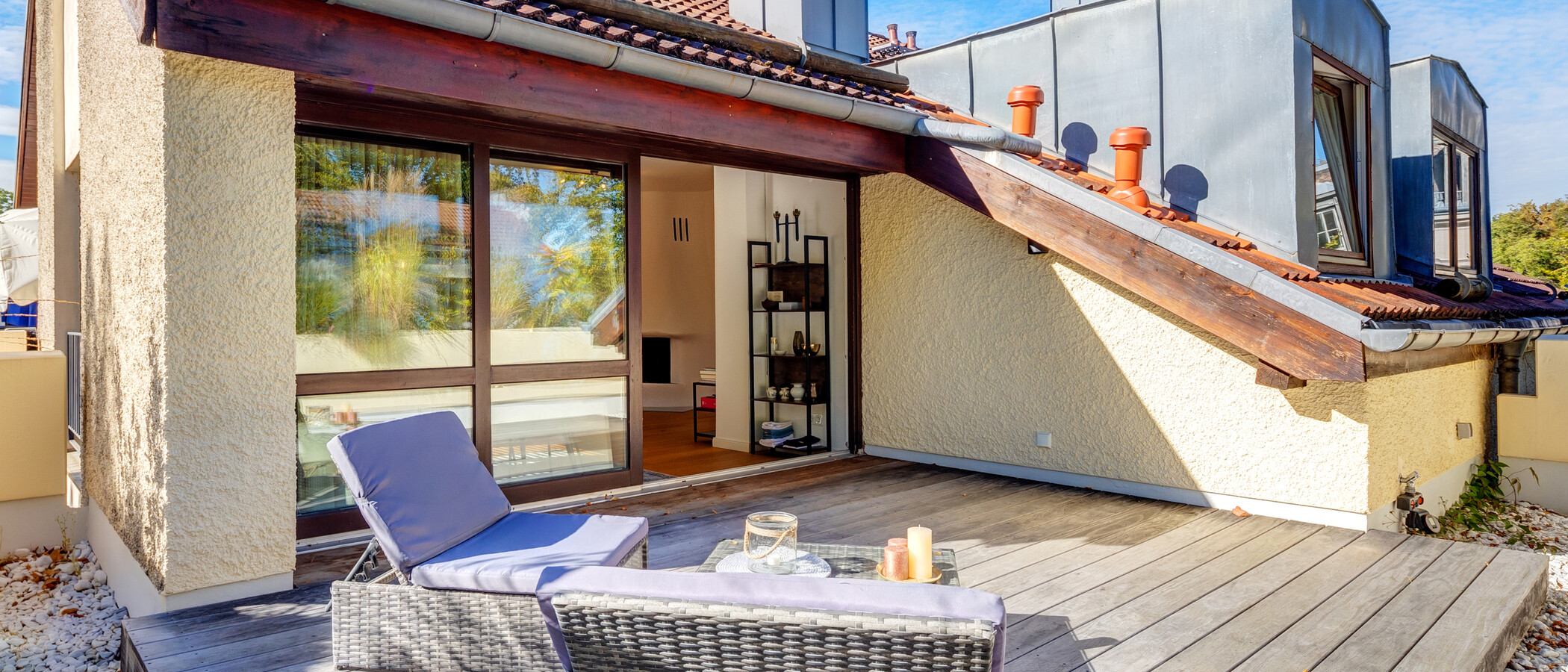 ático con terraza München Solln 02 azotea 13689