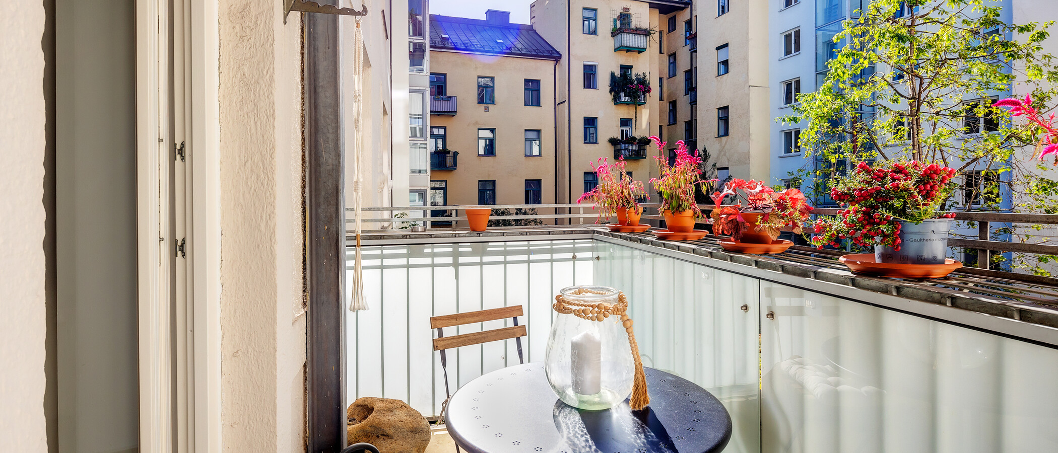 apartamento München Isarvorstadt 01 balcón 13699