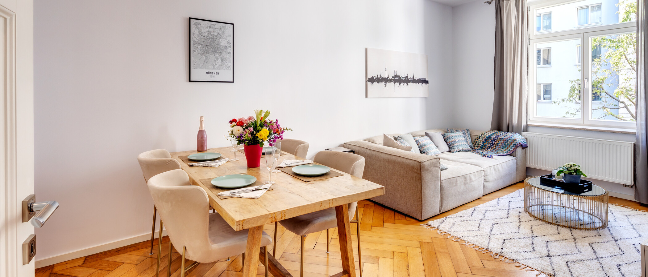apartamento München Isarvorstadt 01 zona de día  13699