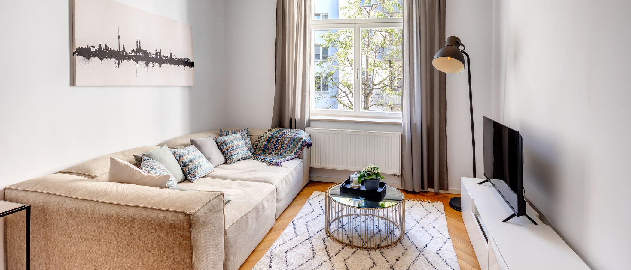 apartamento München Isarvorstadt 02 zona de día  13699