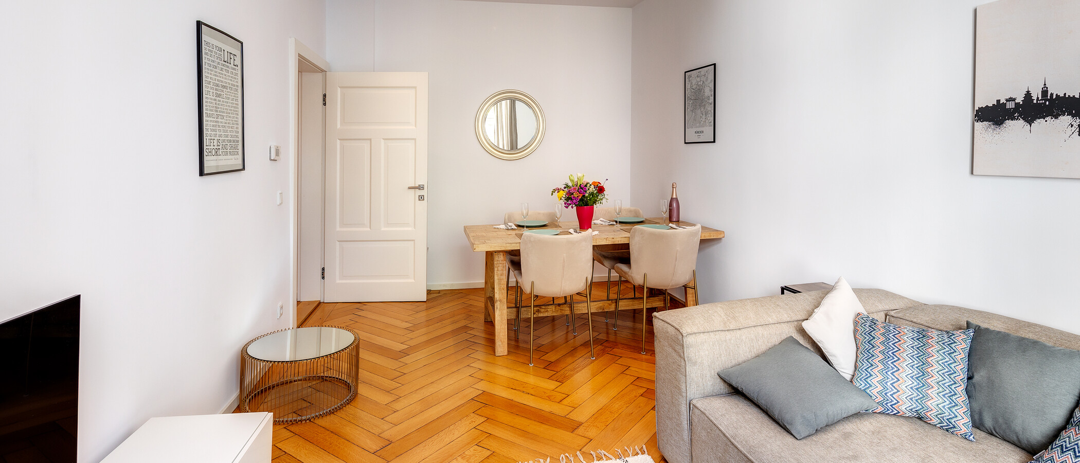 apartamento München Isarvorstadt 03 zona de día  13699