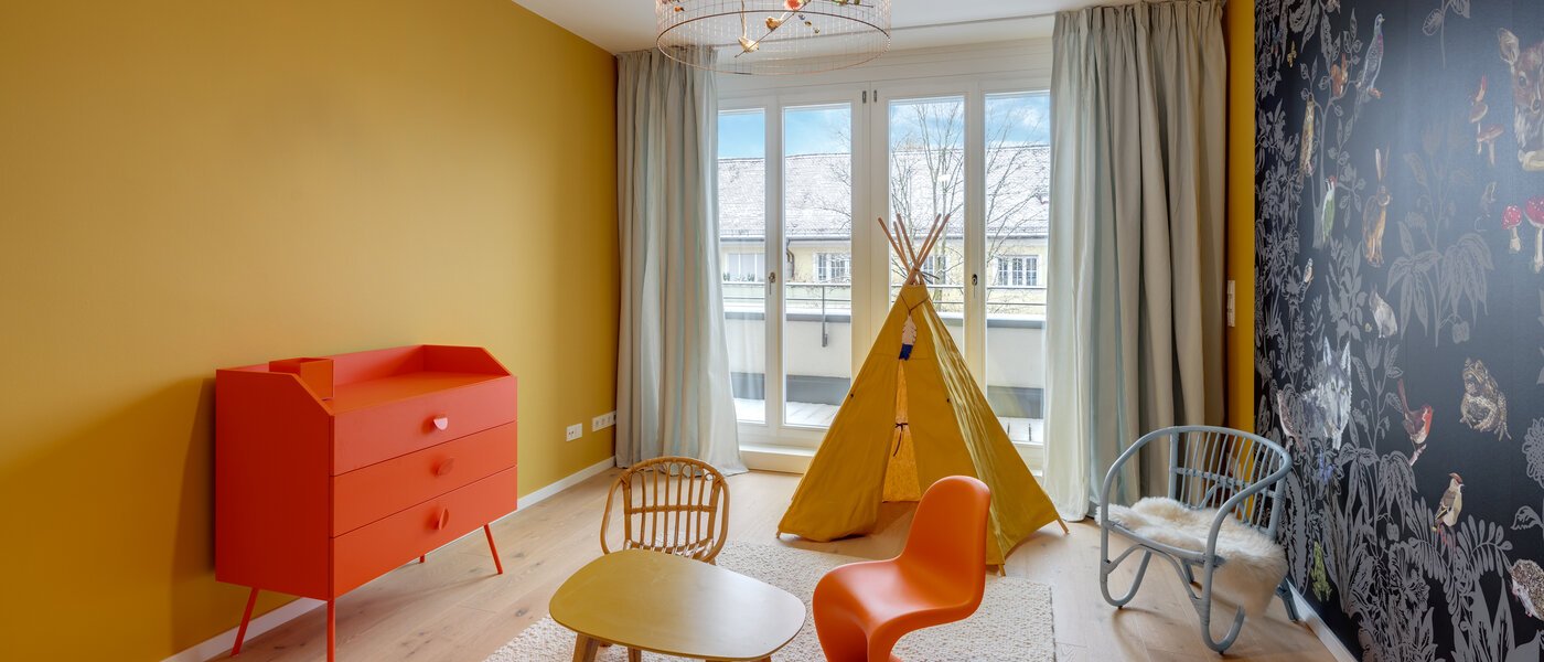 dúplex München Altbogenhausen 01 cuarto infantil 13706