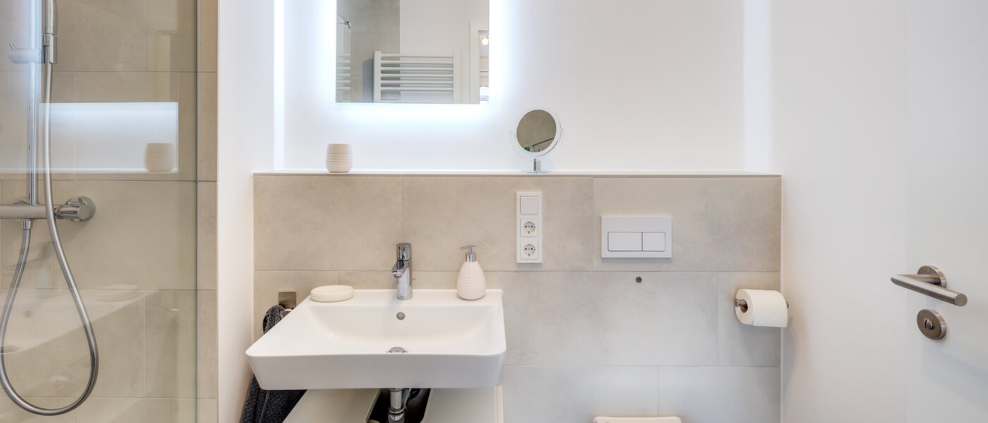 apartamento München Lochhausen 01 baño 13715