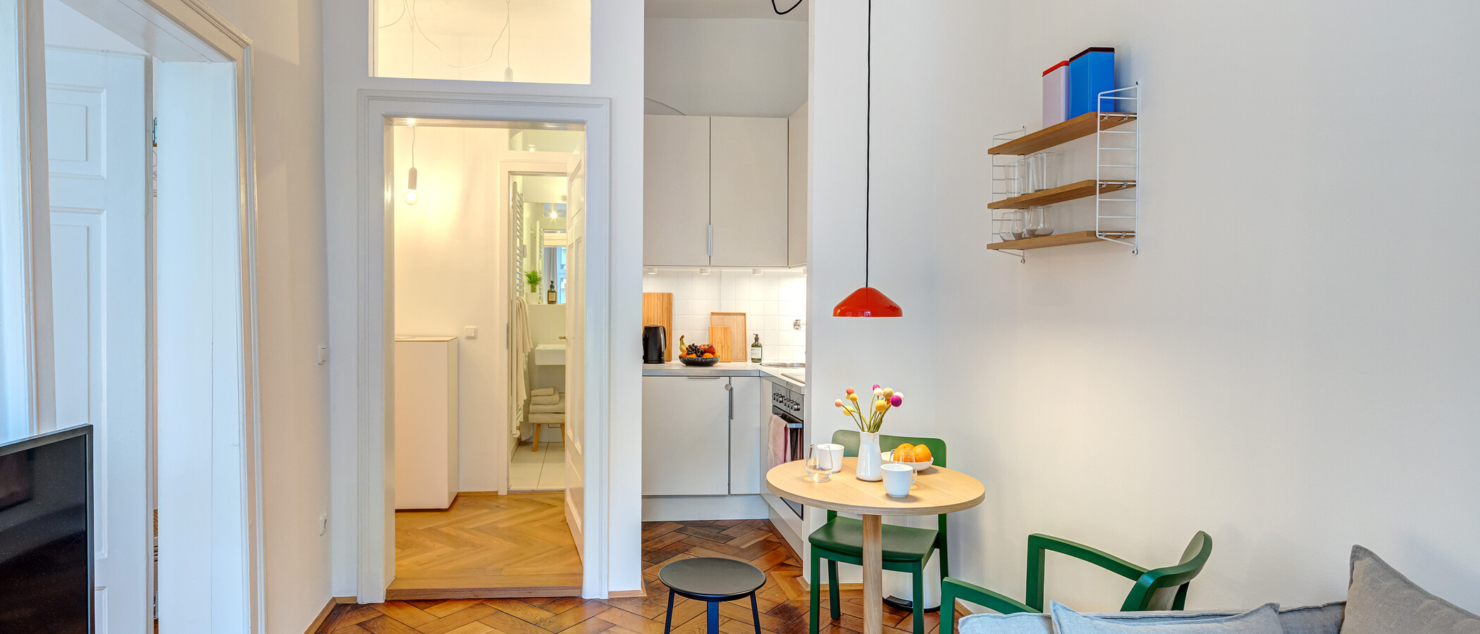 apartamento München Dreimühlenviertel 02 zona de día  13720
