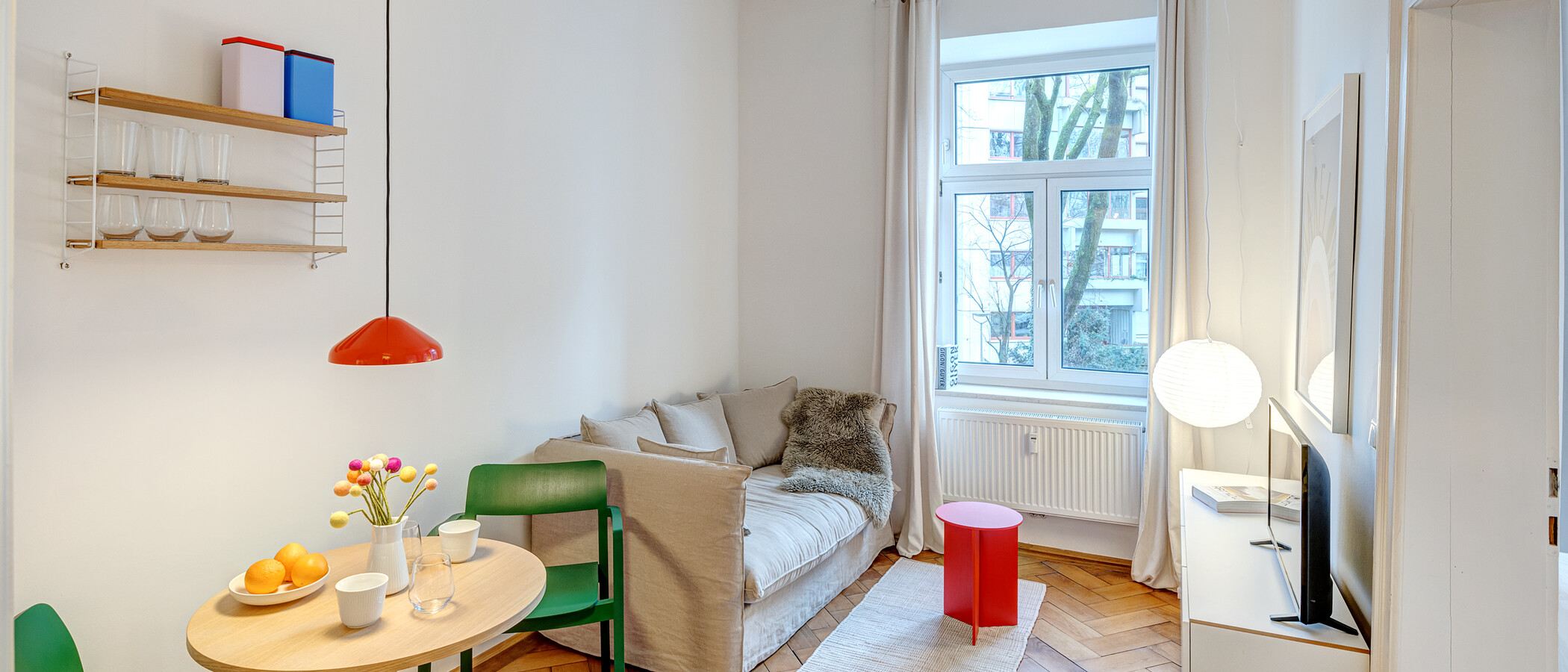 apartamento München Dreimühlenviertel 04 zona de día  13720