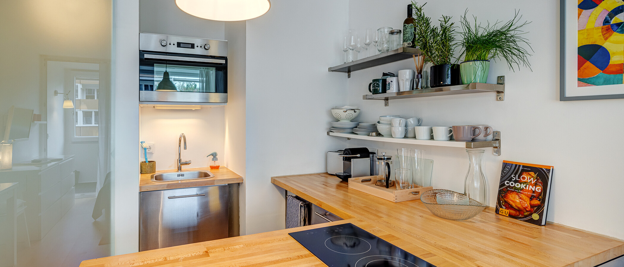 apartamento München Neuhausen 01 cocina 13727