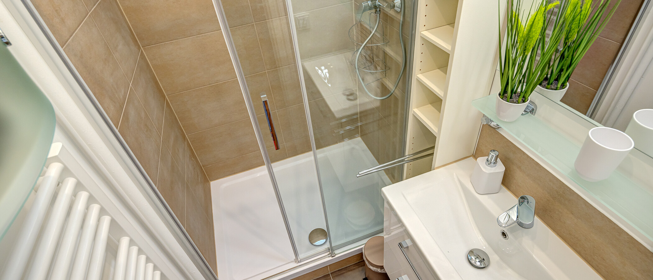 apartamento München Obersendling 02 baño 13740