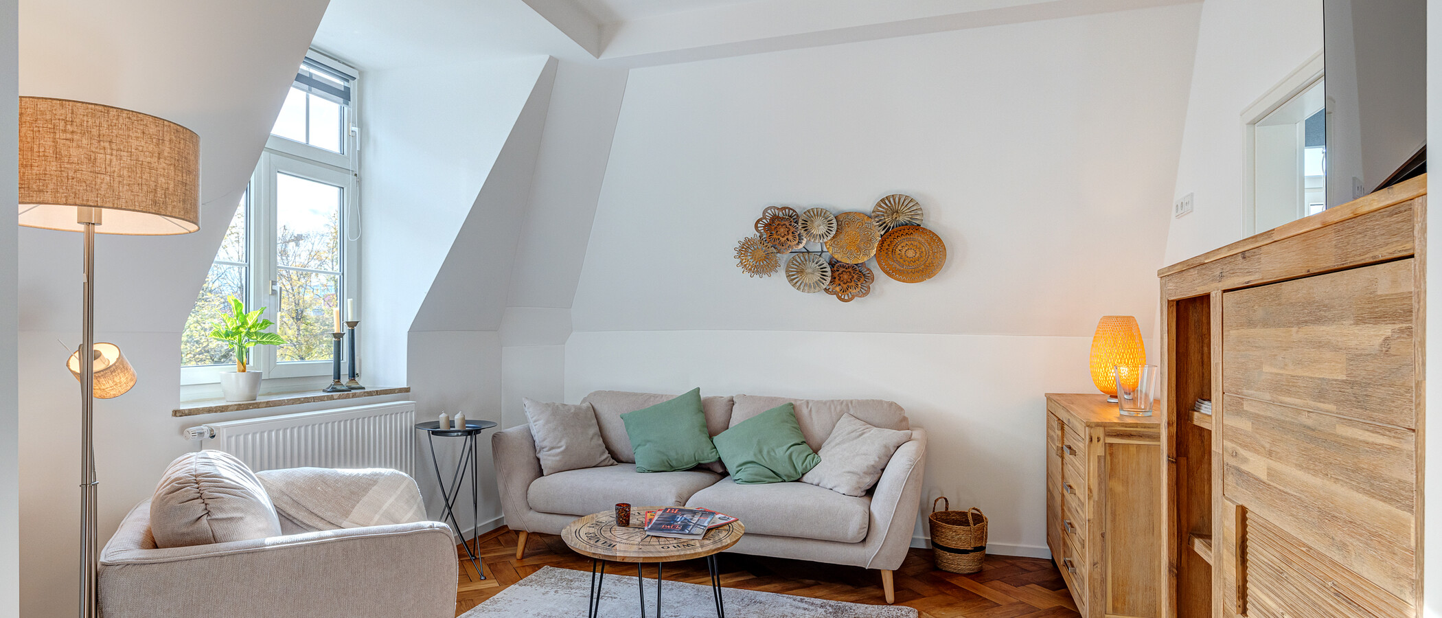 apartamento München Obersendling 01 zona de día  13740