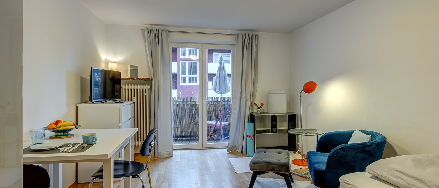 apartamento München Giesing 01 zona de día  13756