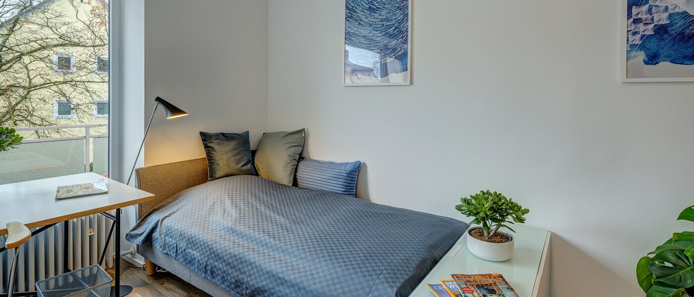 apartamento München Solln 01 zona de dormir 13757