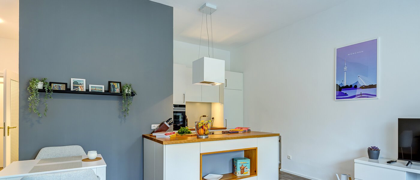 apartamento München Solln 05 zona de día  13757