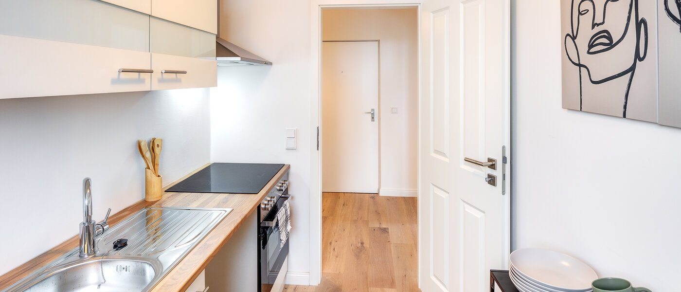 ático con terraza München Schwabing-West 03 cocina 13771