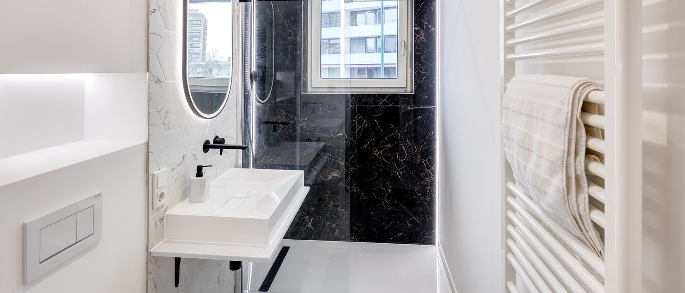 ático con terraza München Schwabing-West 01 baño 13771