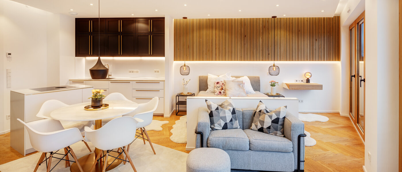 apartamento München Haidhausen 01 zona de día  13772