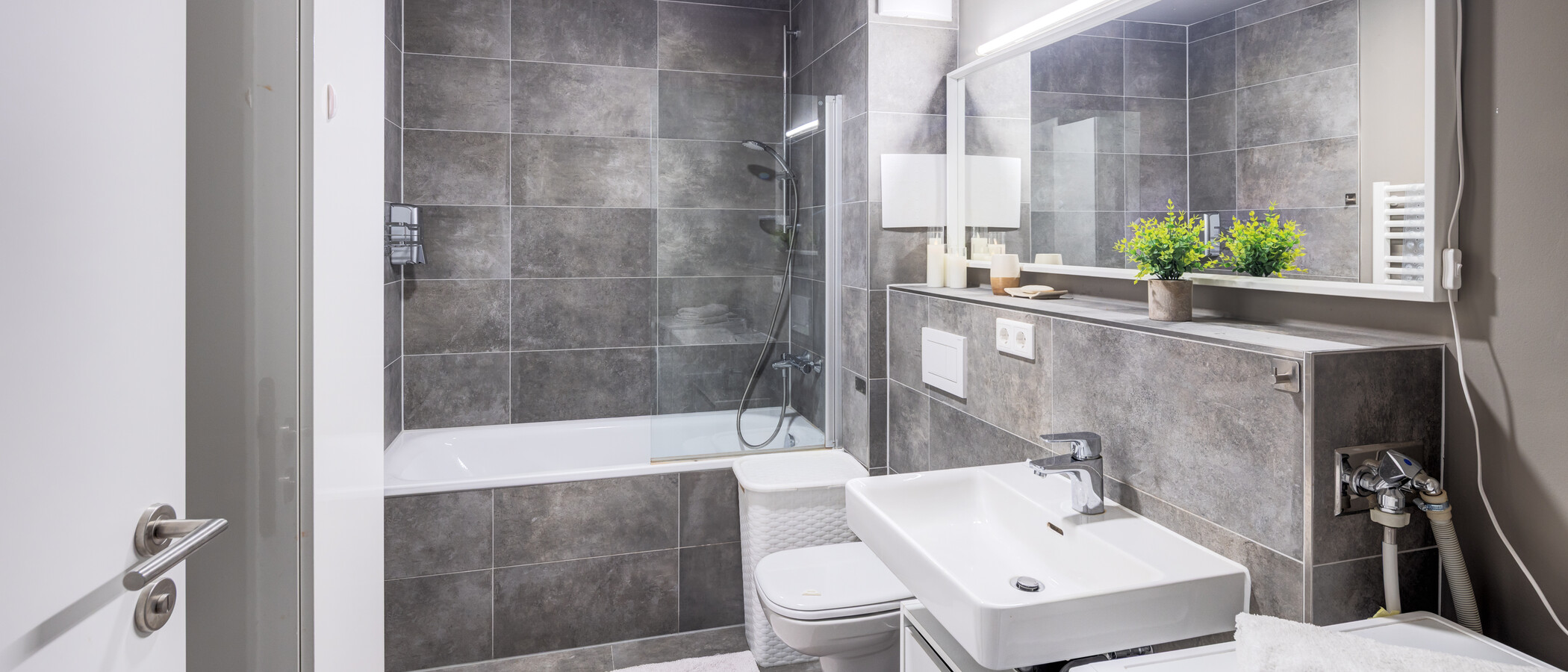 piso con jardín Neuried 01 baño 13774