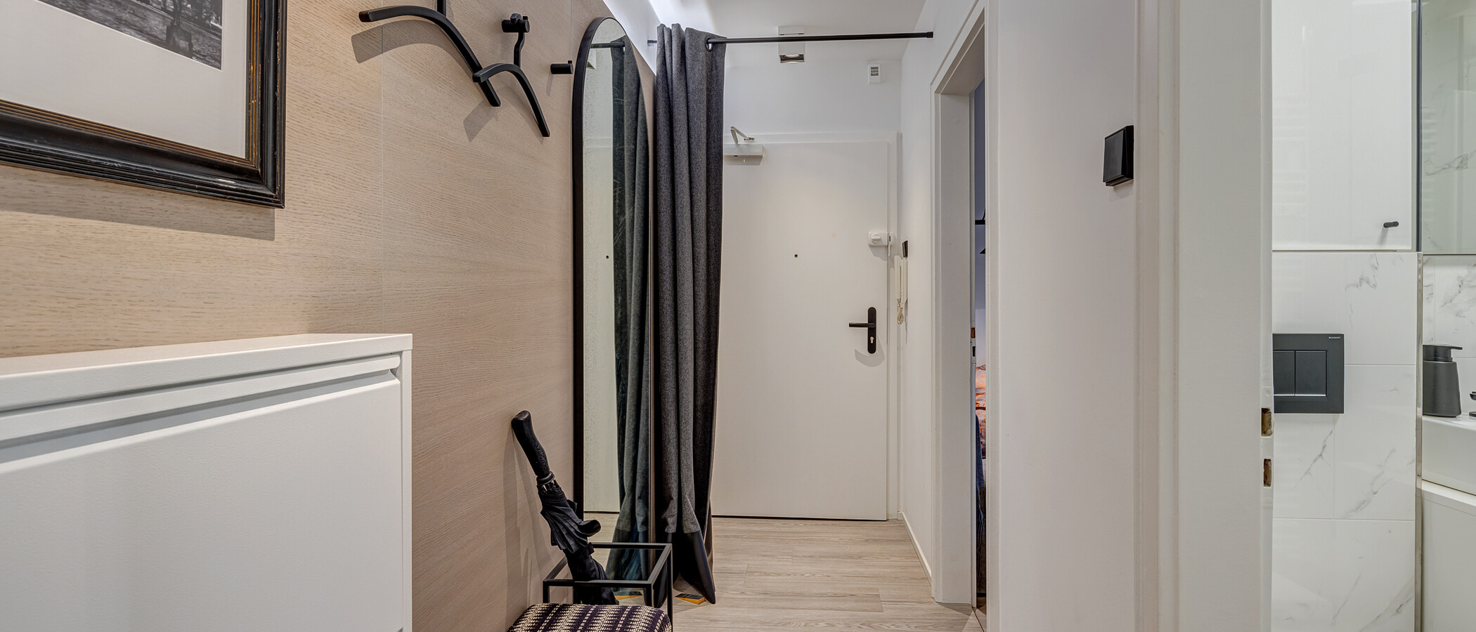 apartamento München Schwabing-Nord (zw. Belgrad- & Leopoldstraße) 01 pasillo 13778