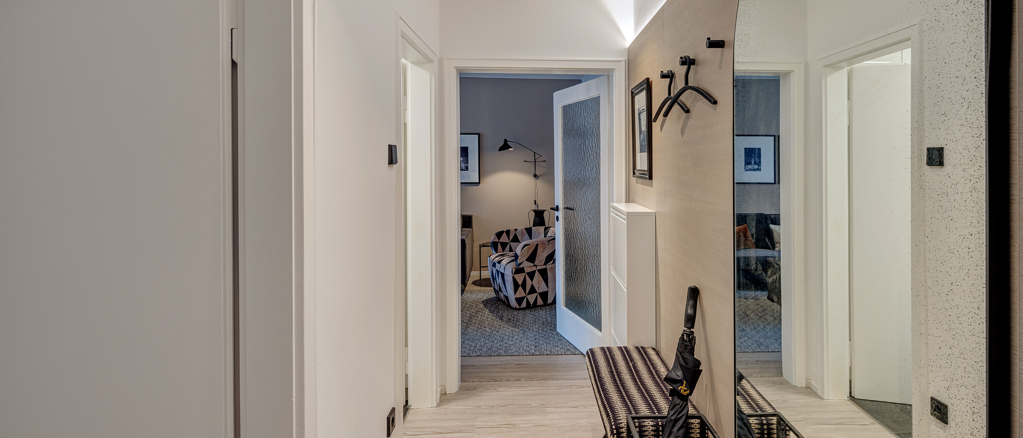 apartamento München Schwabing-Nord (zw. Belgrad- & Leopoldstraße) 03 pasillo 13778