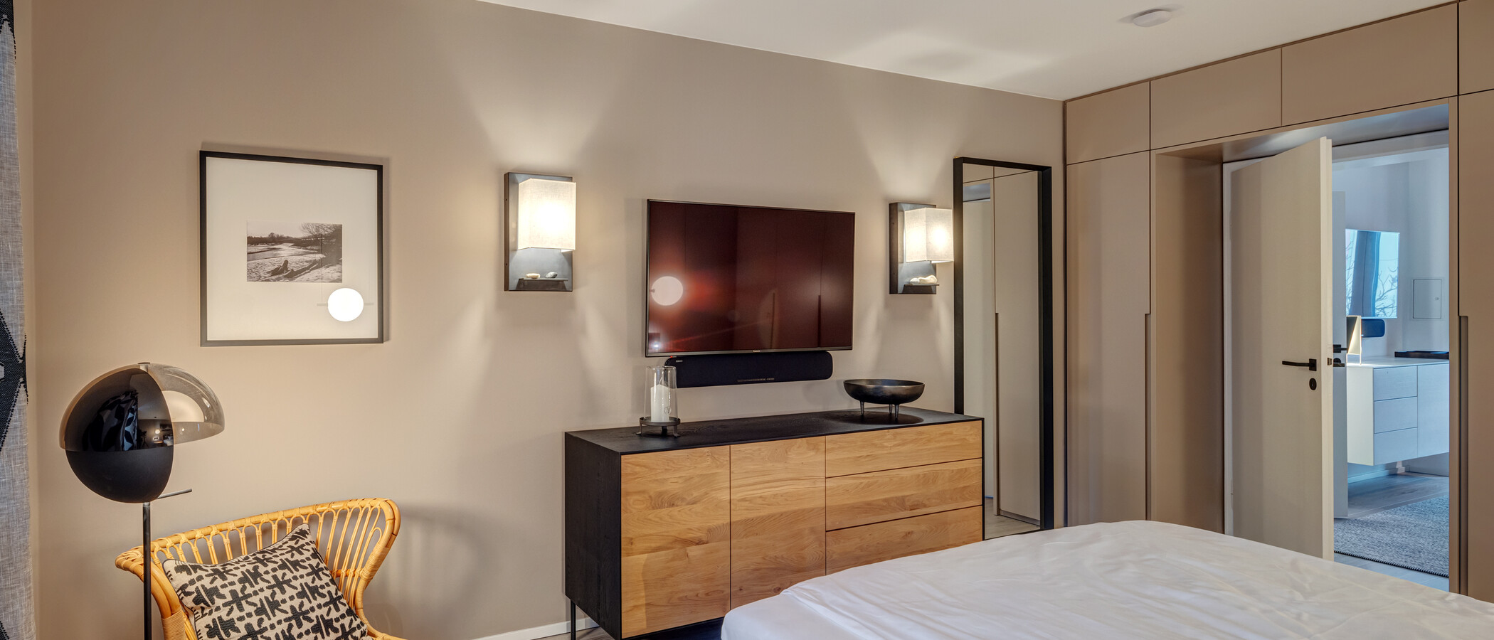 apartamento München Schwabing-Nord (zw. Belgrad- & Leopoldstraße) 03 dormitorio 13778