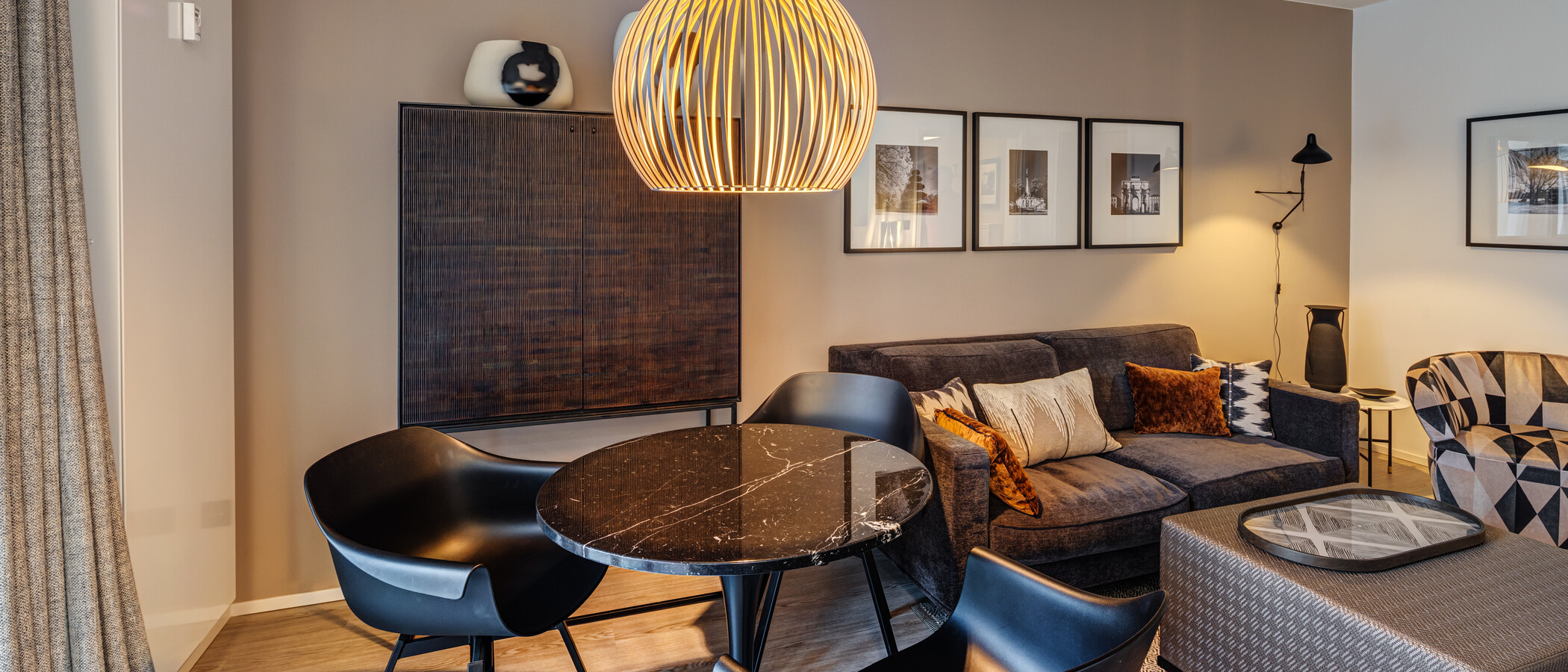 apartamento München Schwabing-Nord (zw. Belgrad- & Leopoldstraße) 02 zona de día  13778