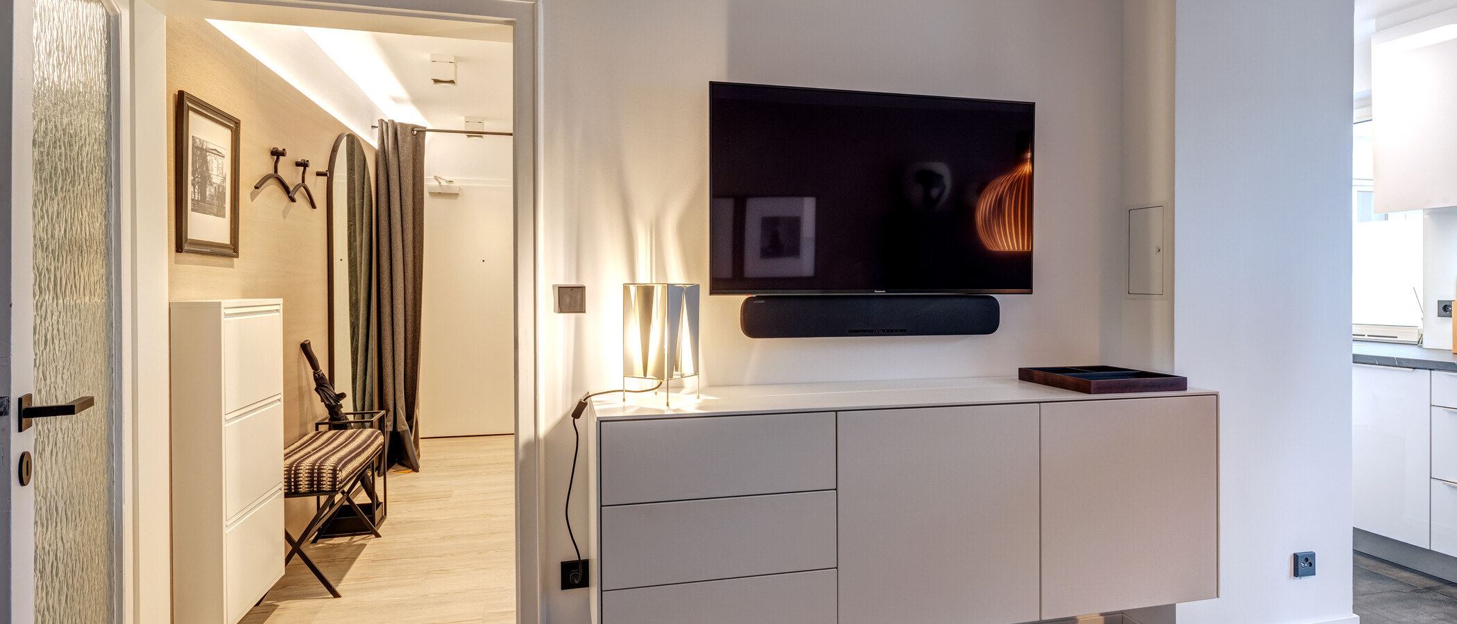 apartamento München Schwabing-Nord (zw. Belgrad- & Leopoldstraße) 04 zona de día  13778