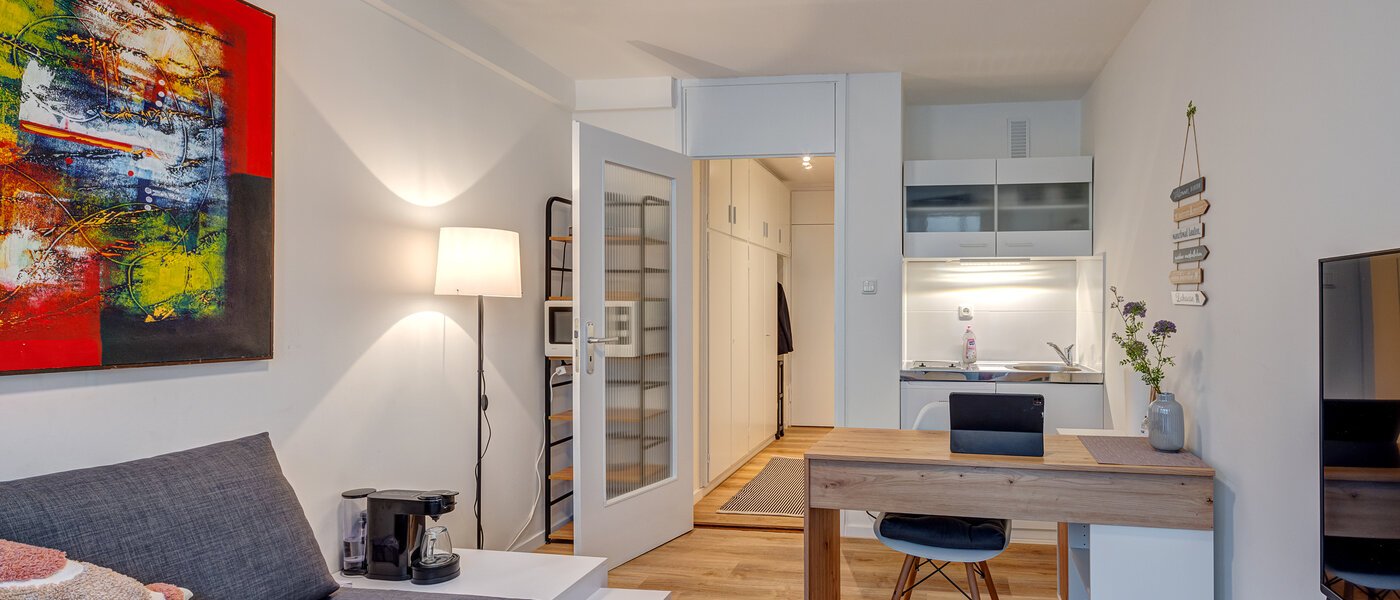 apartamento München Maxvorstadt - Universitätsviertel 03 zona de día  13779