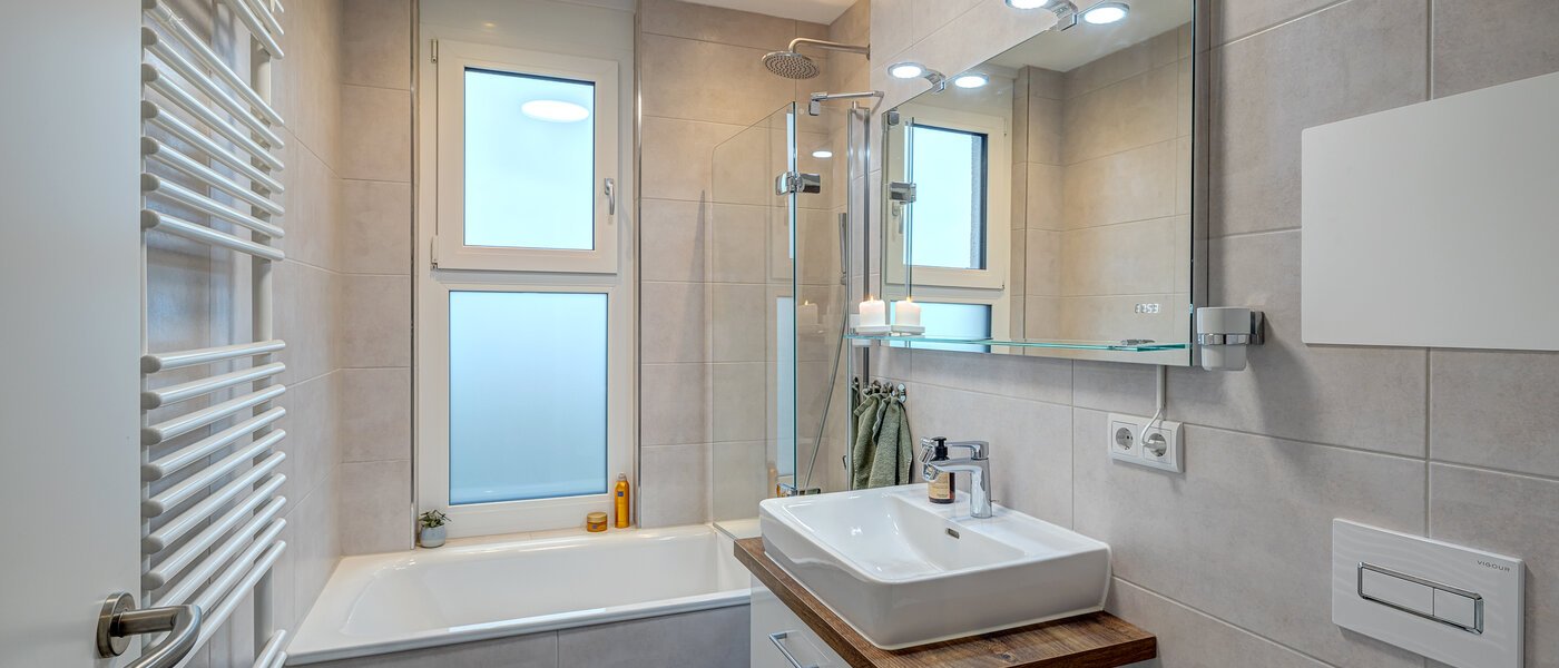 ático con terraza München Neuaubing 01 baño 13783