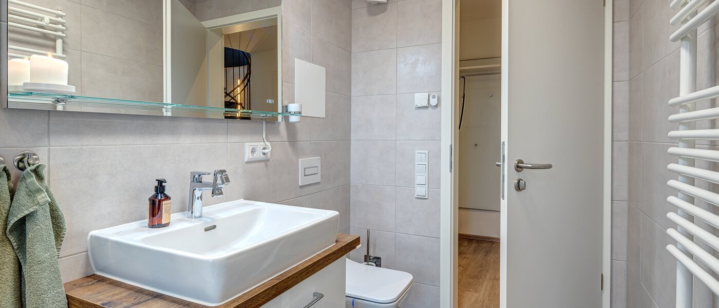 ático con terraza München Neuaubing 03 baño 13783