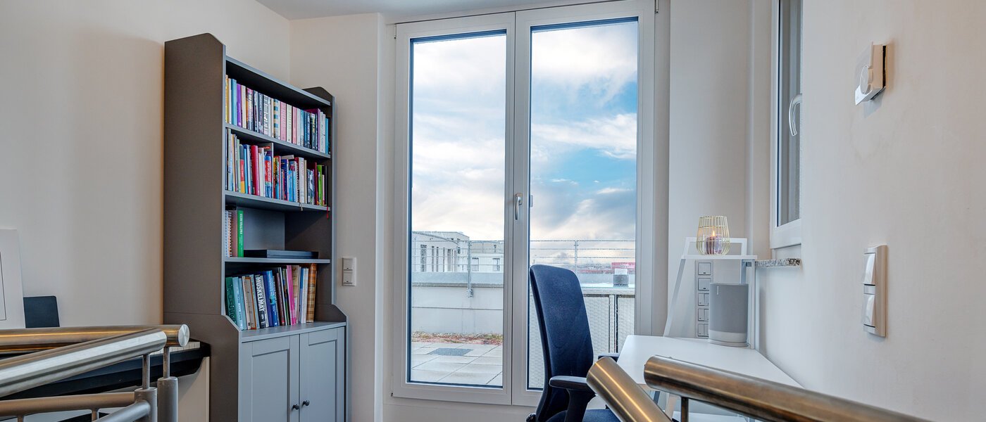 ático con terraza München Neuaubing 01 área de trabajo 13783