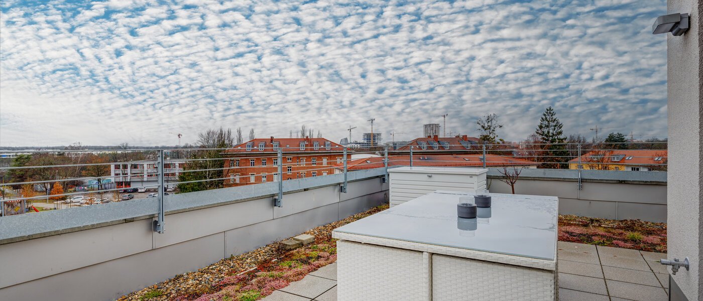 ático con terraza München Neuaubing 02 azotea 13783